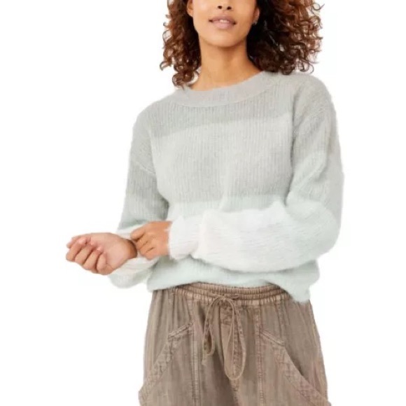 Free People Sweaters - NWT Free People Size L Autumn Sky Pullover